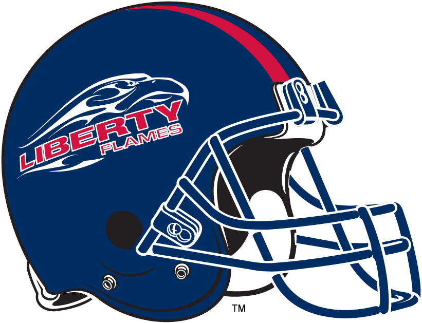 Liberty Flames 2004-2012 Helmet Logo DIY iron on transfer (heat transfer)